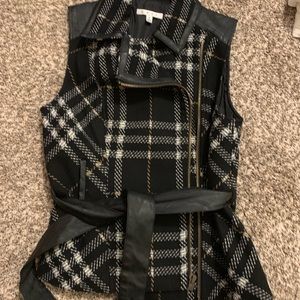 CABi plaid vest